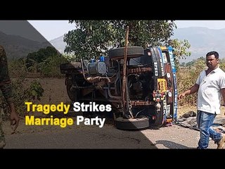 2 Dead, 20 Injured As Bus Carrying Marriage Party Overturns | OTV News