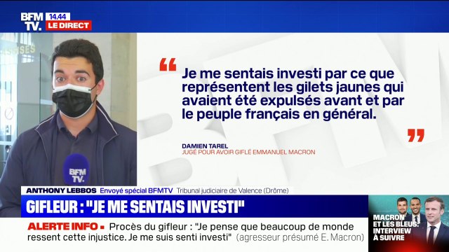 Gifle: pour l'agresseur présumé beaucoup de monde ressent cette injustice , il déclare s'être senti investi