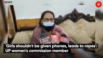 'Girls shouldn't be given phones, leads to rapes': UP women's commission member