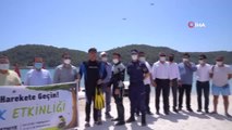 Fethiye'de Dünya Çevre Günü'nde deniz temizliği yapıldı