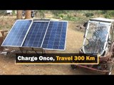 300 Km In Single Charge! Odisha Man Develops Unique Solar-Powered Car  | OTV News