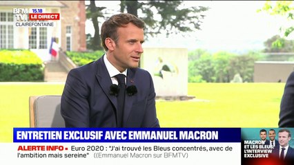 Emmanuel Macron: "Kylian Mbappé est un immense joueur et une belle personne"