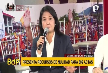 Fuerza Popular denunció 65 casos de miembros de mesa que serían familiares