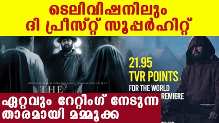 Malayalam Film History's Highest TV Rating Goes to 'The Priest' 🎬