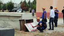 ADANA - AFAD yerleşkesinde deprem tatbikatı yapıldı