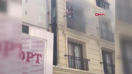 FATİH'TE OTELDE CAN PAZARI BÖYLE GÖRÜNTÜLENDİ