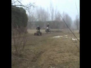 Course sauvage en Polaris LTR LTZ AXR Yam