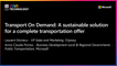 16th June - 10h30-10h50 - FR_EN - Transport On Demand: a sustainable solution for a complete transportation offer - VIVATECHNOLOGY