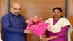 Apna Dal Chief Anupriya Patel meets Amit Shah in Delhi