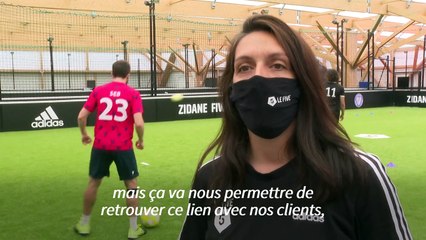 A Paris, les joueurs de football retrouvent le plaisir "d'un vrai terrain"