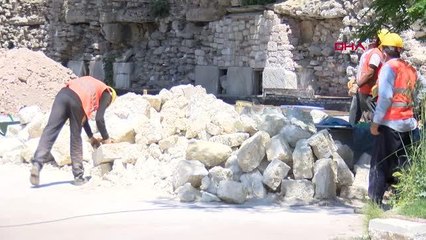 1610 YILLIK BUKOLEON SARAYI'NDA RESTORASYON ÇALIŞMALARI BAŞLATILDI