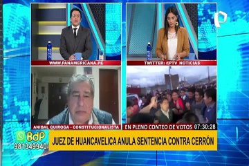 Aníbal Quiroga sobre nulidad de 802 mesas: “es un acto legítimo de derecho de defensa”