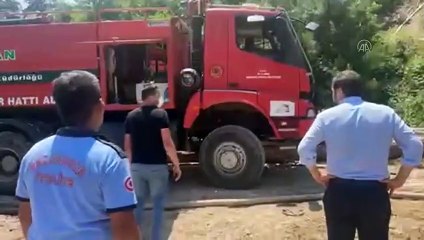BALIKESİR - Ormanlık alanda çıkan yangın kontrol altına alındı