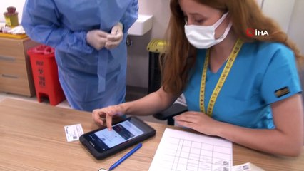 45 yaş ve üzeri vatandaşlar için aşılama başladı