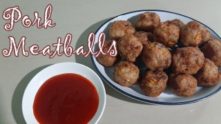 How to Cook Pork Meatballs