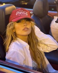 Jennifer Lopez Wore a Bedazzled Bra in Miami