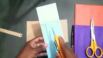 How To Make Bookshelf With Cardboard | Diy Bookshelf | Diy Cardboard Bookshelf | Diy Books Organizer