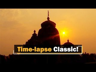Lingaraj Temple Against Backdrop Of A Setting Sun Is A Sight To Behold | OTV News