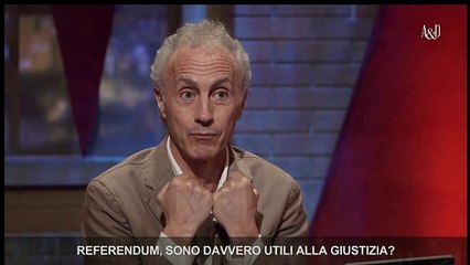 Video herunterladen: Marco Travaglio smonta il refendum dell'(in)giustistizia della Lega&Radicali del 09 Giugno 2021