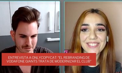 OnlyCopycat: “El rebranding de Vodafone Giants trata de modernizar el club y avanzar hacia delante”
