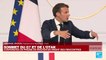 REPLAY - Emmanuel Macron s'exprime en amont des sommets du G7 et de l'OTAN