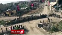 Nusaybin sokakları komando marşıyla yankılandı!