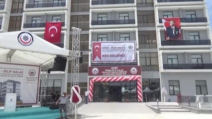 AFYONKARAHİSAR - AFSÜ Palyatif Bakım ve Rehabilitasyon Merkezi ile Konukevi'nin açılışı gerçekleştirildi