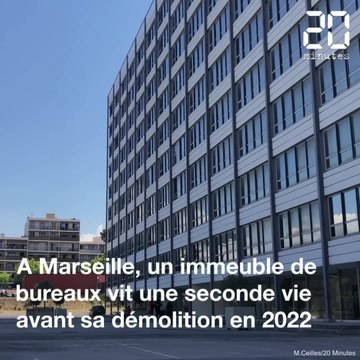 A Marseille, un immeuble de bureaux devenu cité éphémère pour artistes