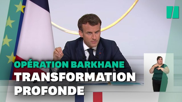 Emmanuel Macron annonce la fin de Barkhane au Sahel en tant que opération extérieure