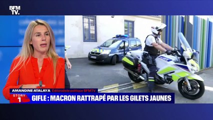 Story 5 : Gifle, Macron rattrappé par les gilets jaunes - 10/06