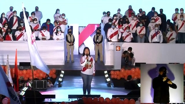 El fiscal de 'Lava Jato' pide el arresto de Keiko Fujimori