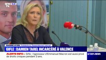 Emmanuel Macron giflé: Marine Le Pen pense que le profil de Damien Tarel est une 