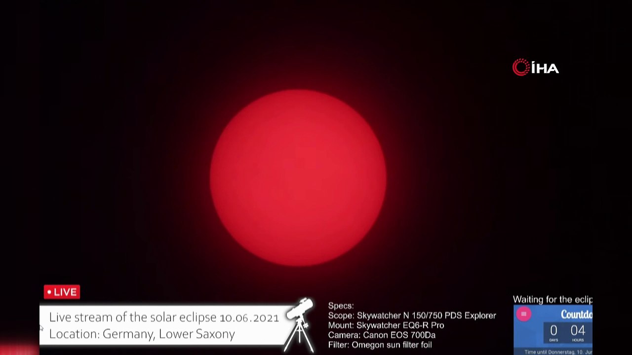 - “Ateş Çemberi” Güneş tutulması gerçekleşti