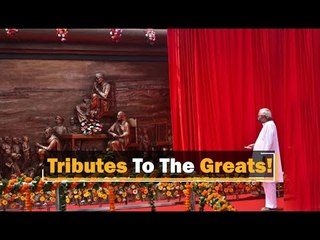 #UtkalDivas: CM Naveen Patnaik Unveils Statues Of Mahatma & Utkalmani | OTV News