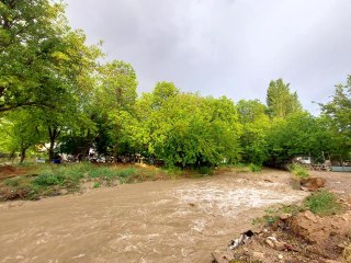 Nevşehir'de sağanak yağış sele neden oldu