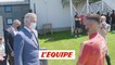 Le roi Philippe rend visite aux Diables rouges - Foot - Euro 2020 - Belgique
