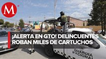 Comando armado roba miles de cartuchos de militares en San Luis de la Paz, Guanajuato