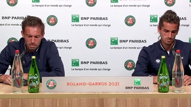 Roland-Garros 2021 - Pierre-Hugues Herbert et Nicolas Mahut, en finale : La Coupe, elle n'est pas dans notre camp, il faut aller la chercher !