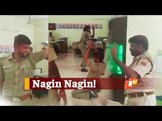 #ViralVideo: Cops Dance To ‘Nagin’ Song Inside Police Station In Odisha | OTV News