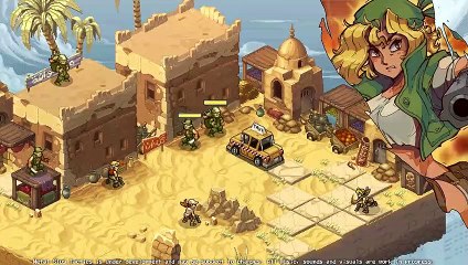 Metal Slug Tactics - Trailer di annuncio