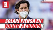 Santiago Solari piensa en volver a Europa al terminar contrato con las Águilas