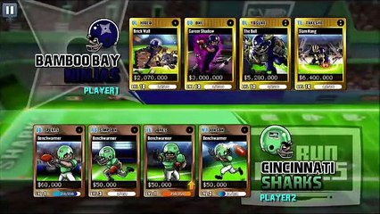 Football Heroes Turbo Ninjas vs Sharks