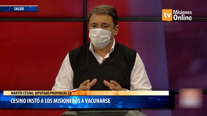 Cesino instó a los misioneros a vacunarse
