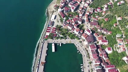 YALOVA - (DRONE) Müsilaj kıyı ve açık denizde yer yer etkisini sürdürüyor