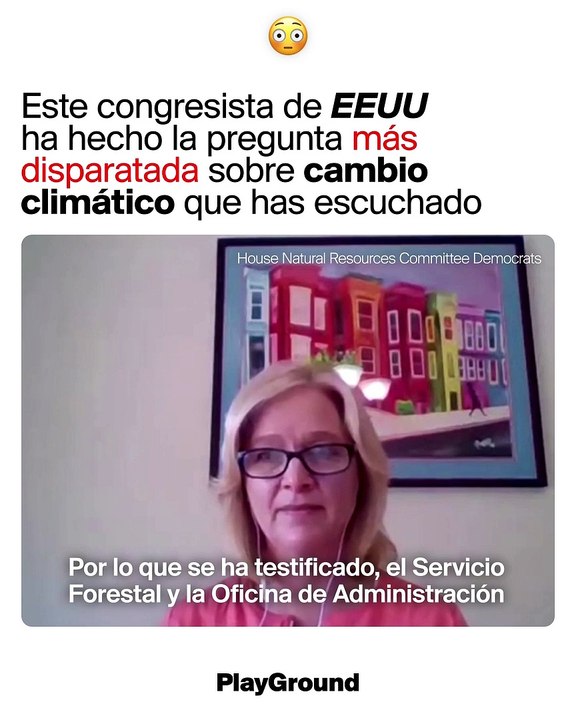 Este congresista de EEUU ha hecho la pregunta más disparatada sobre cambio climático que has escuchado