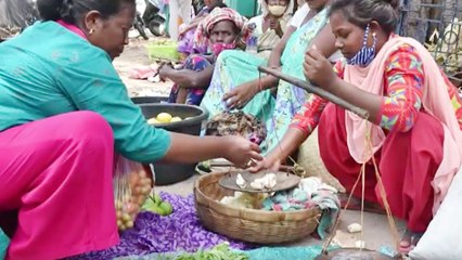 Birsa Munda's descendant is forced to sell vegetables