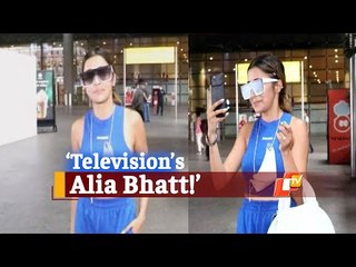 Actress Tina Dutta Interacts With Media At Mumbai Airport | OTV News