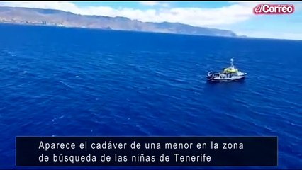 Aparece el cadáver de una menor en la zona de búsqueda de las niñas de Tenerife