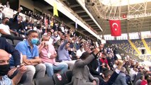 MKE Ankaragücü Olağan Genel Kurulu'nda başkan adayları Koca ve Akyüz açıklamalarda bulundu