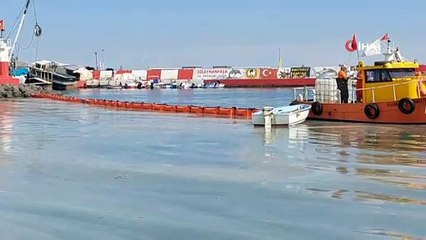 Yeniden salya ile kaplanan Tekirdağ kıyılarında temizleme çalışmaları başlatıldı